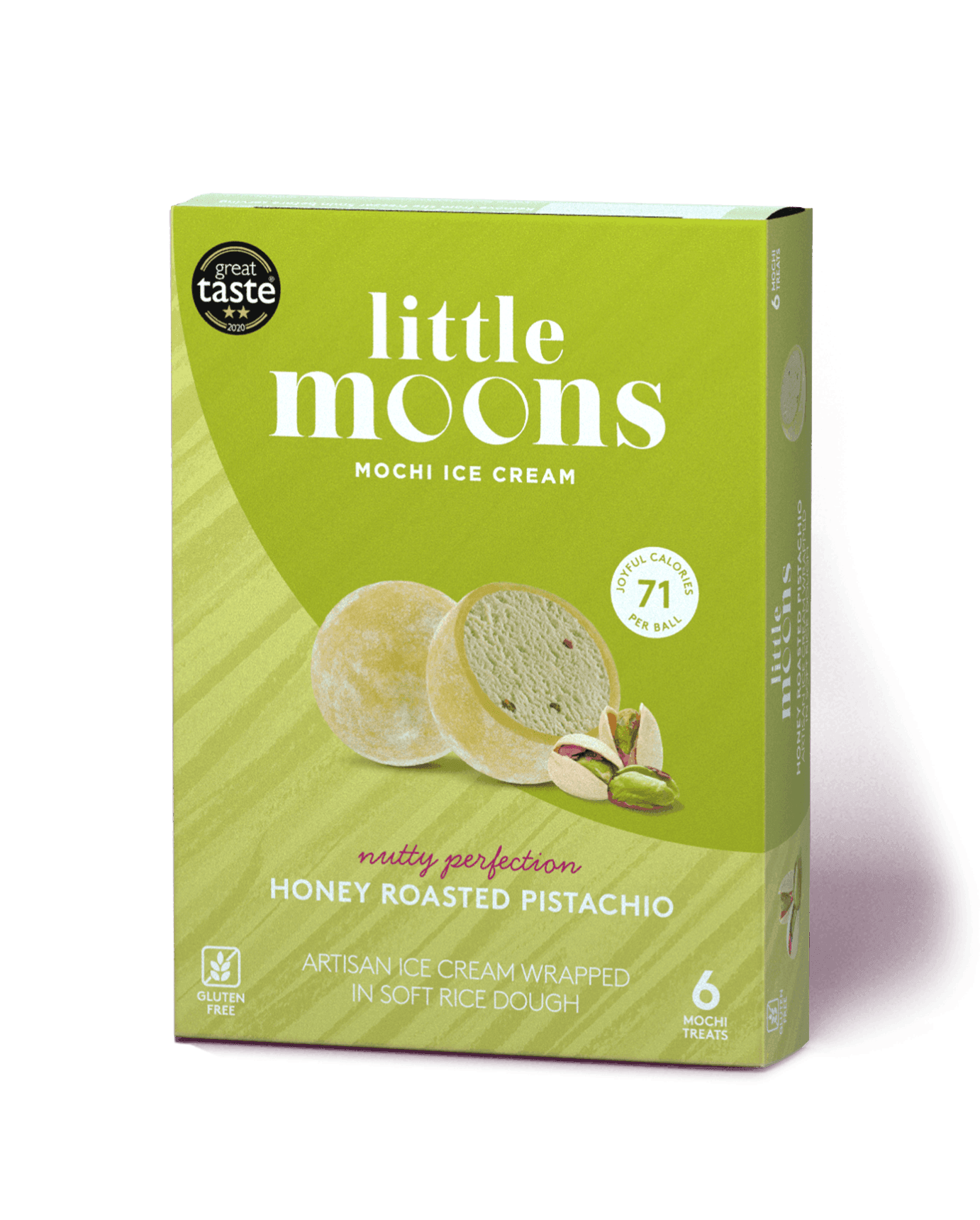Little Moons Honey Roasted Pistachio Mochi Ice Cream