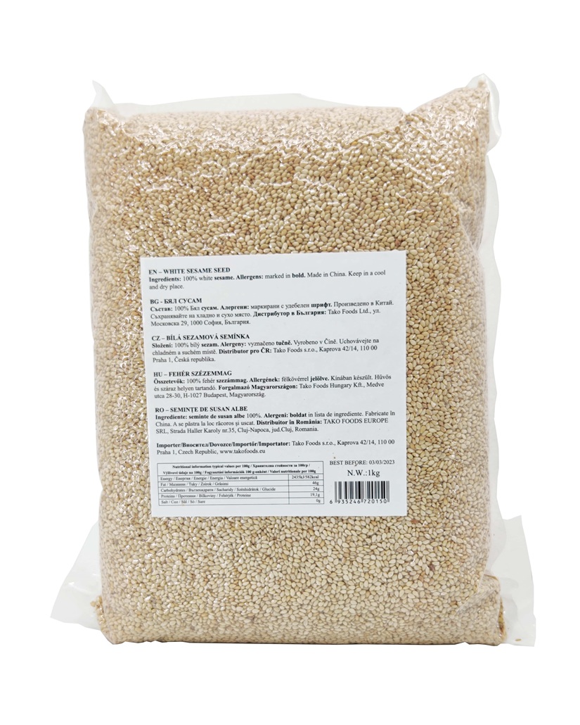 Roasted White Sesame Seeds