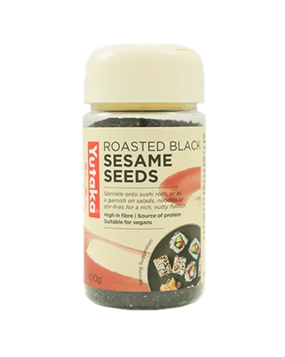 Yutaka Roasted Black Sesame Seeds