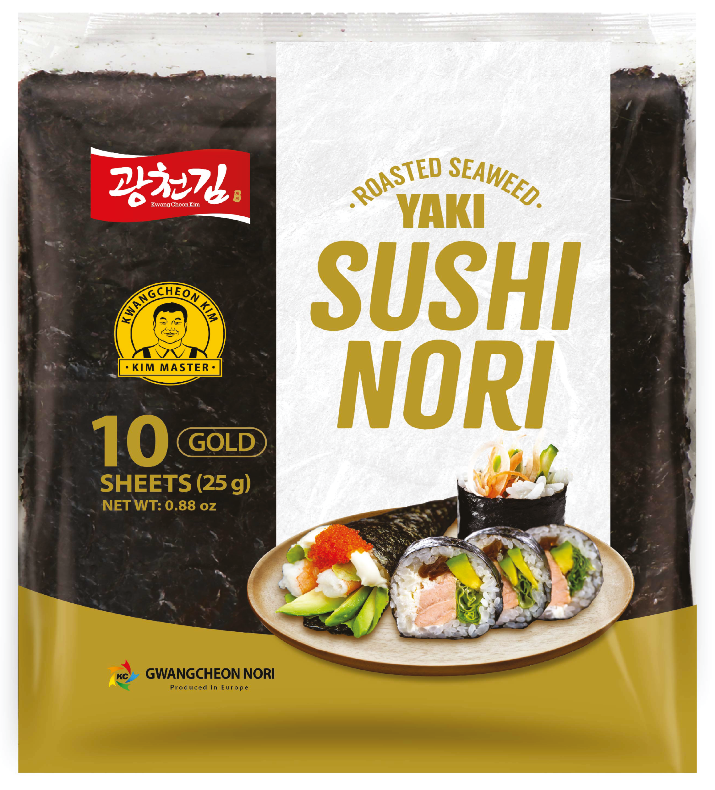 Sushi Nori Gold Full